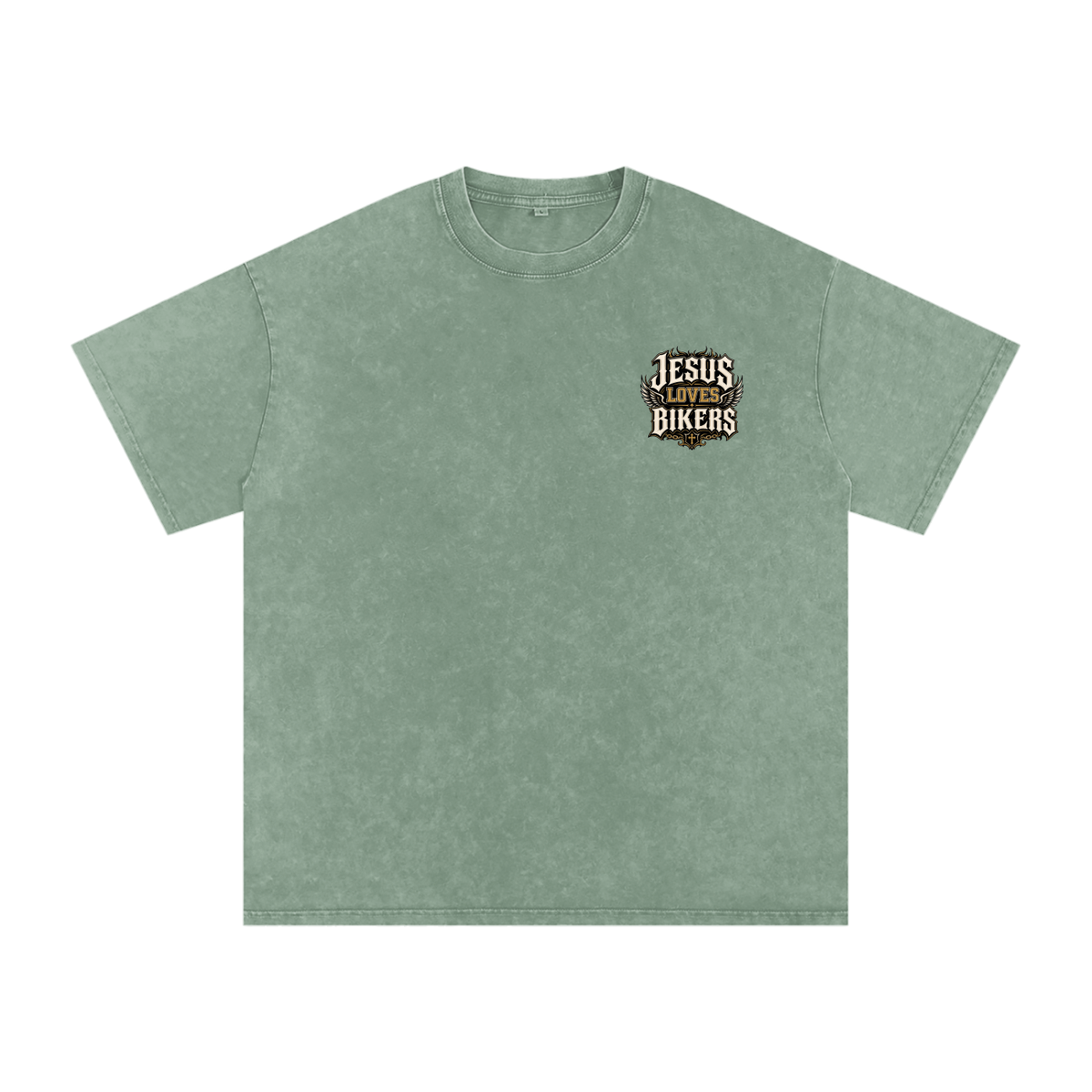 Vintage "Jesus Loves Bikers" T-Shirt