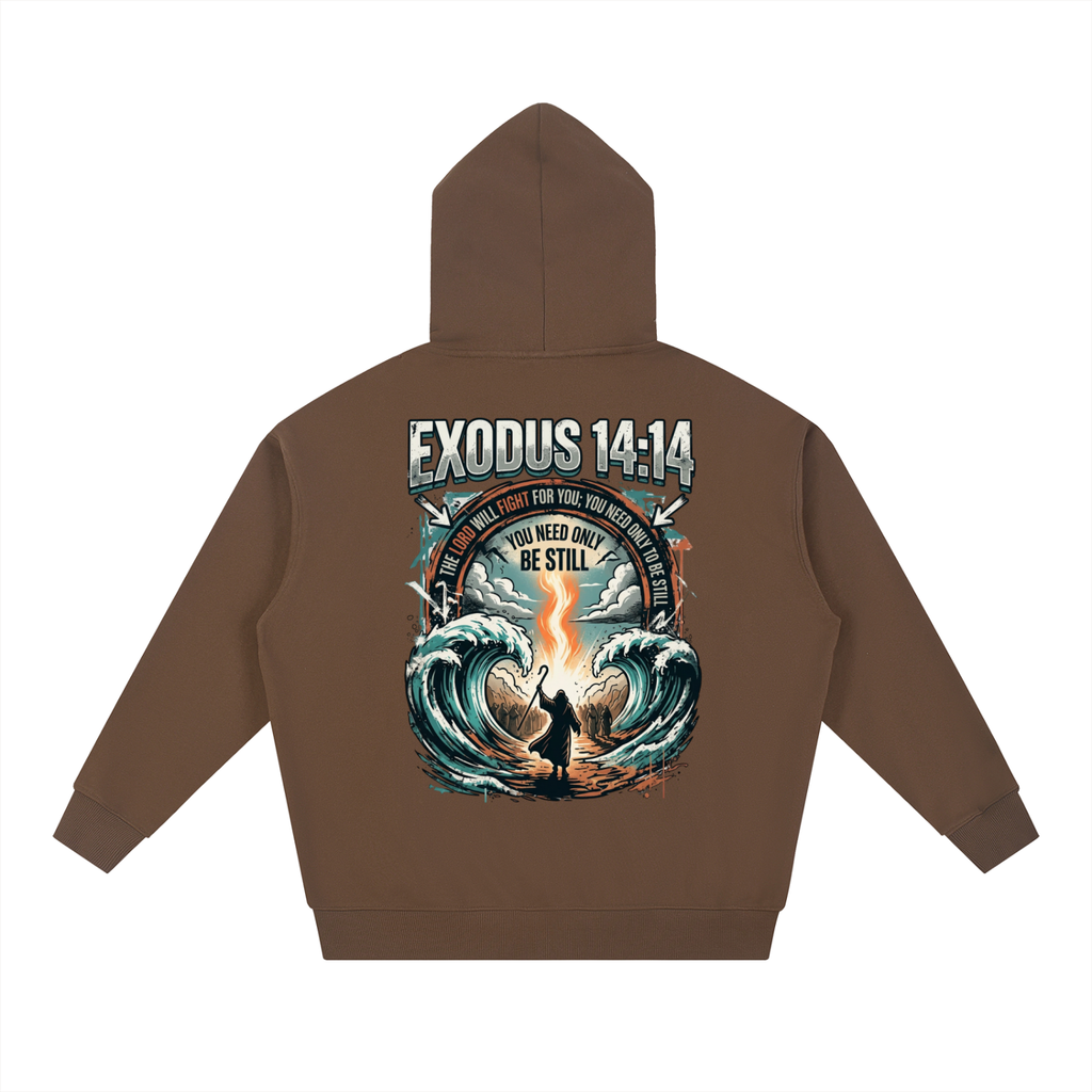 EXODUS 14:14 HOODIE