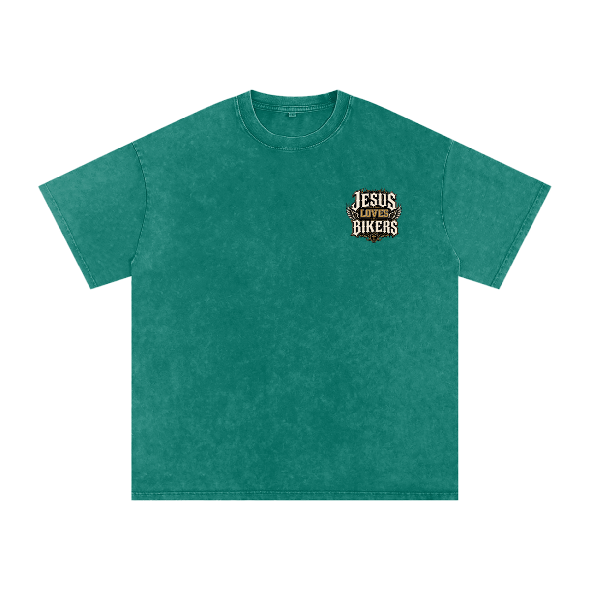 Vintage "Jesus Loves Bikers" T-Shirt