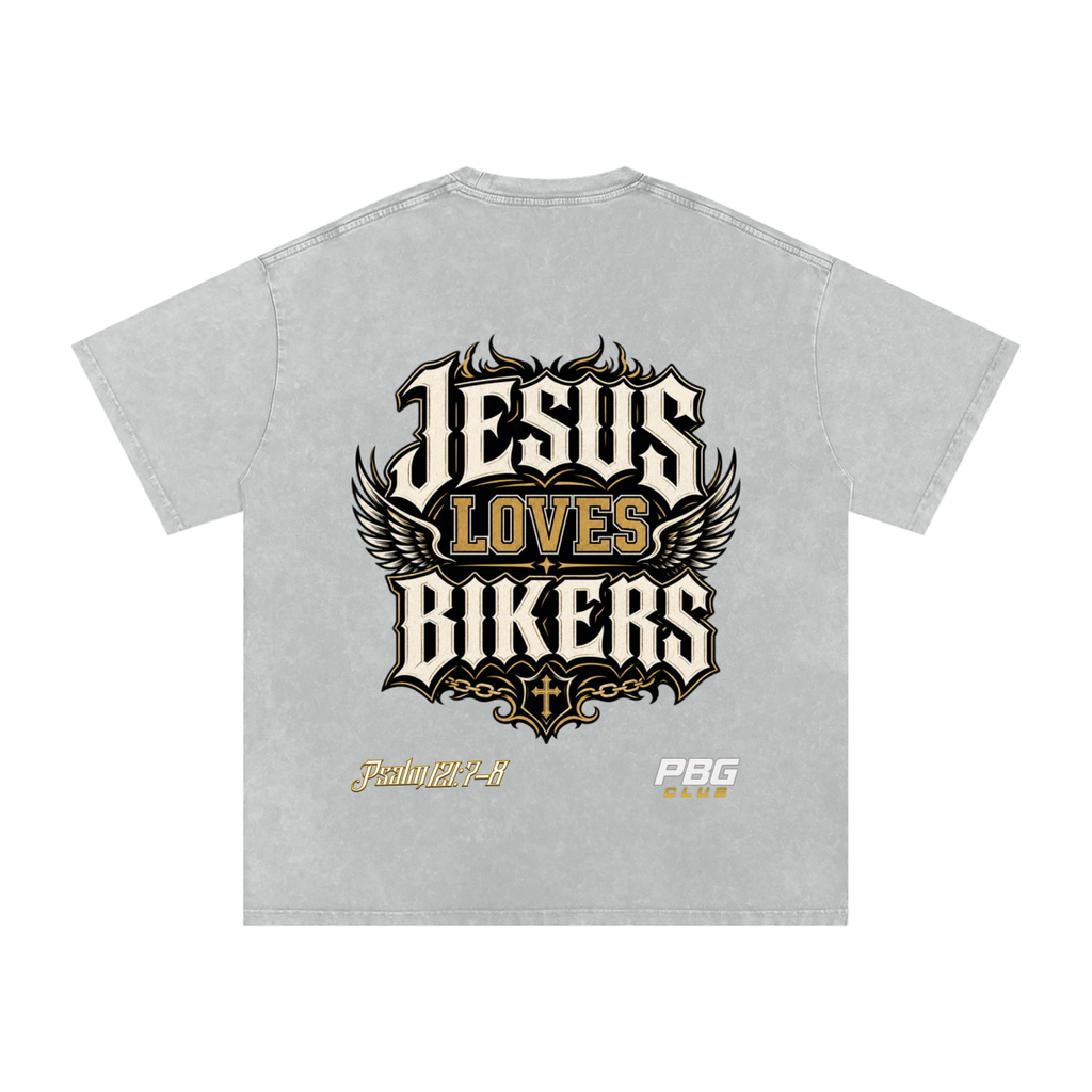 Vintage "Jesus Loves Bikers" T-Shirt