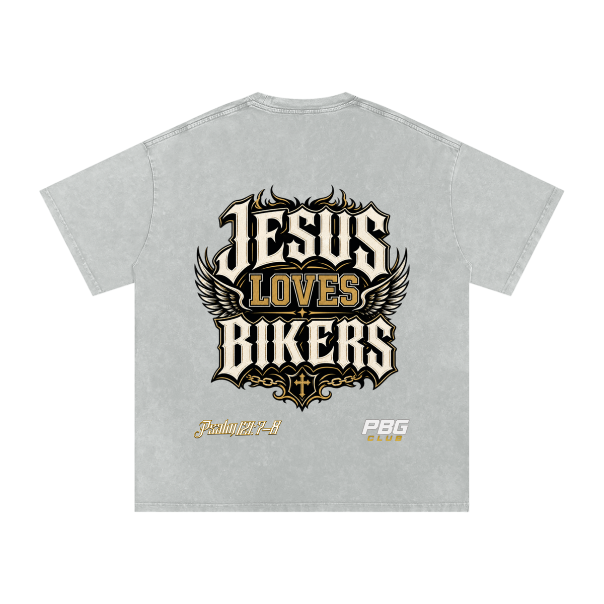 Vintage "Jesus Loves Bikers" T-Shirt