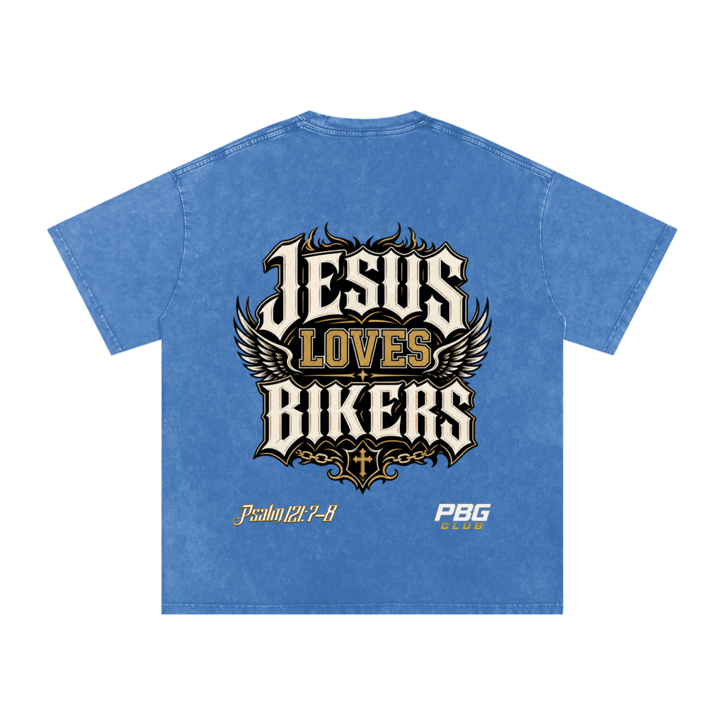 Vintage "Jesus Loves Bikers" T-Shirt