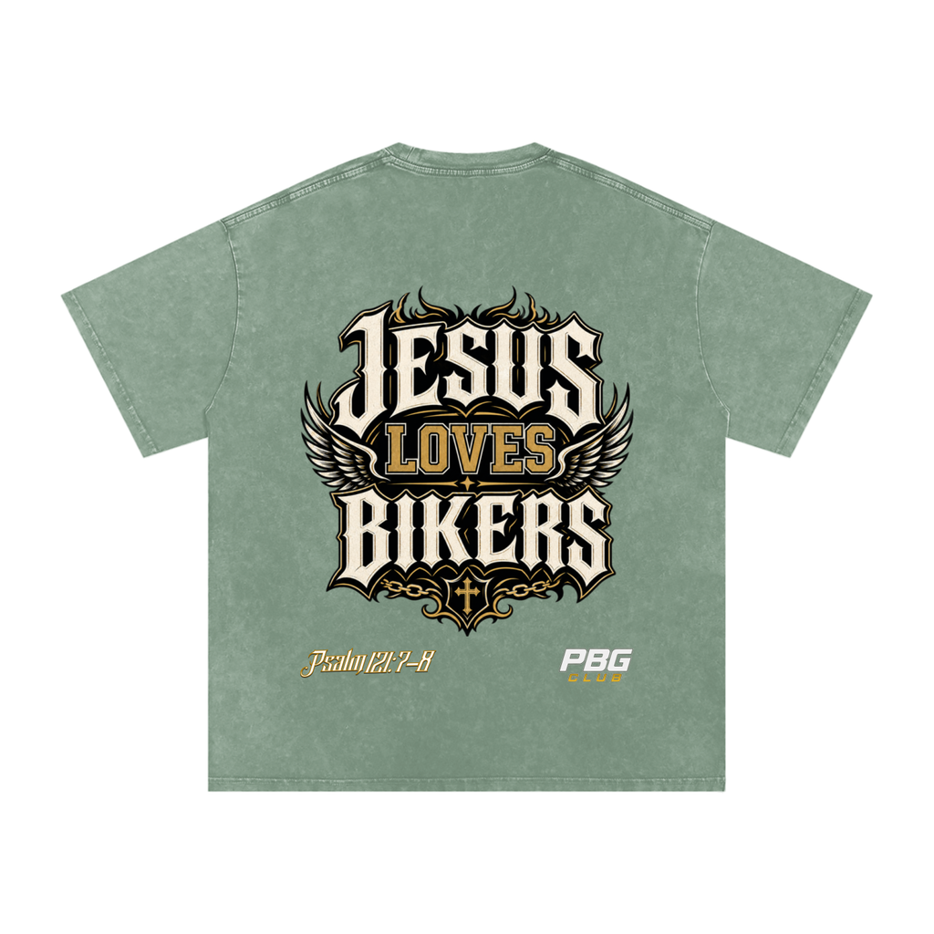 Vintage "Jesus Loves Bikers" T-Shirt