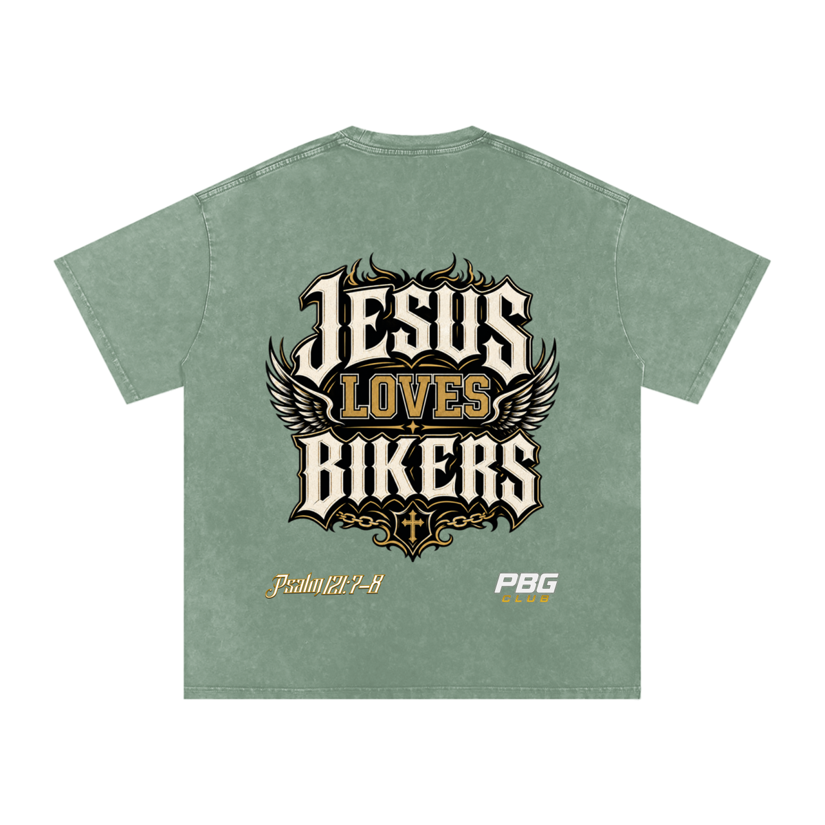 Vintage "Jesus Loves Bikers" T-Shirt