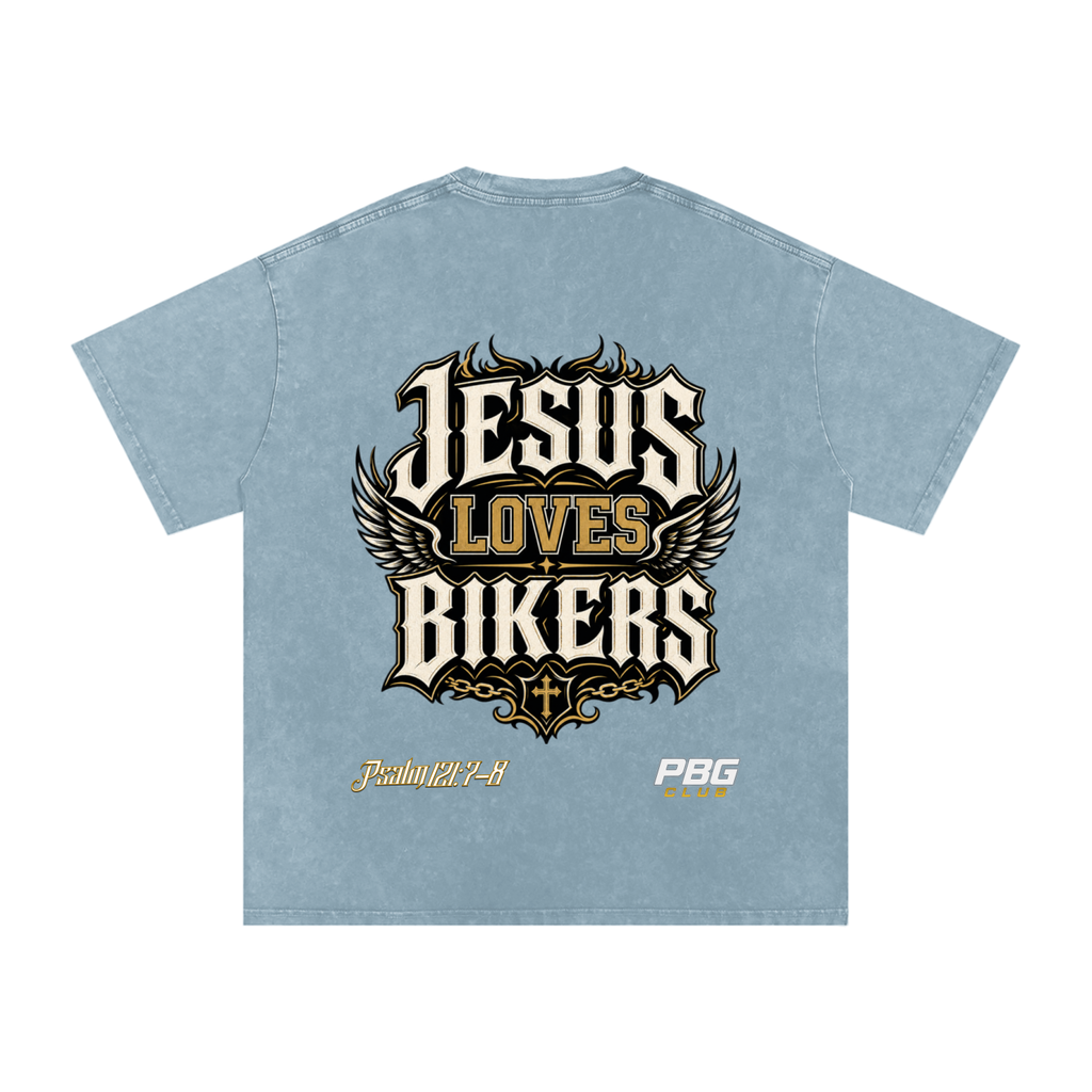 Vintage "Jesus Loves Bikers" T-Shirt