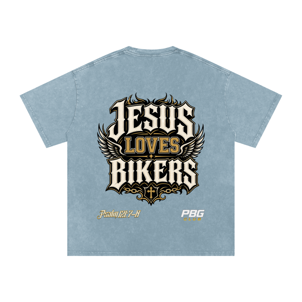 Vintage "Jesus Loves Bikers" T-Shirt
