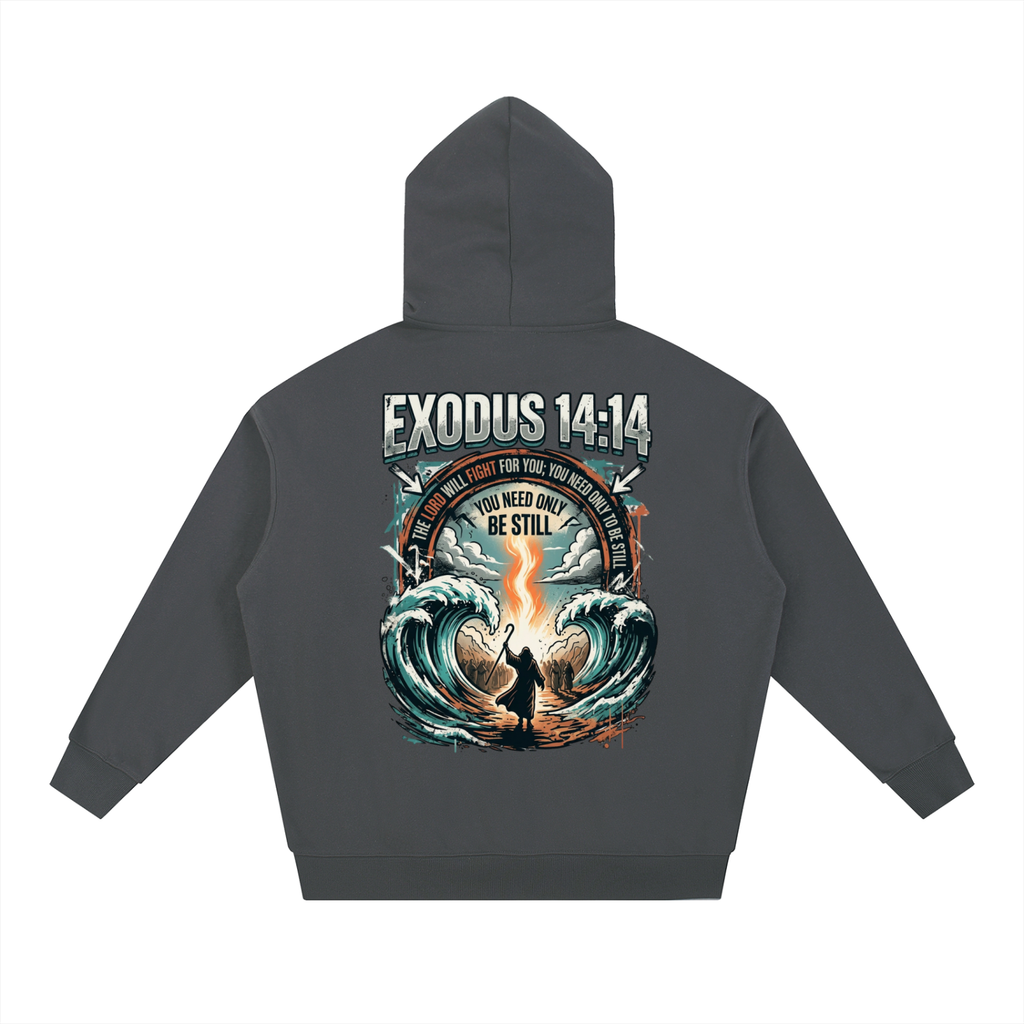 EXODUS 14:14 HOODIE