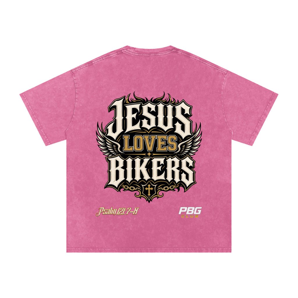 Vintage "Jesus Loves Bikers" T-Shirt