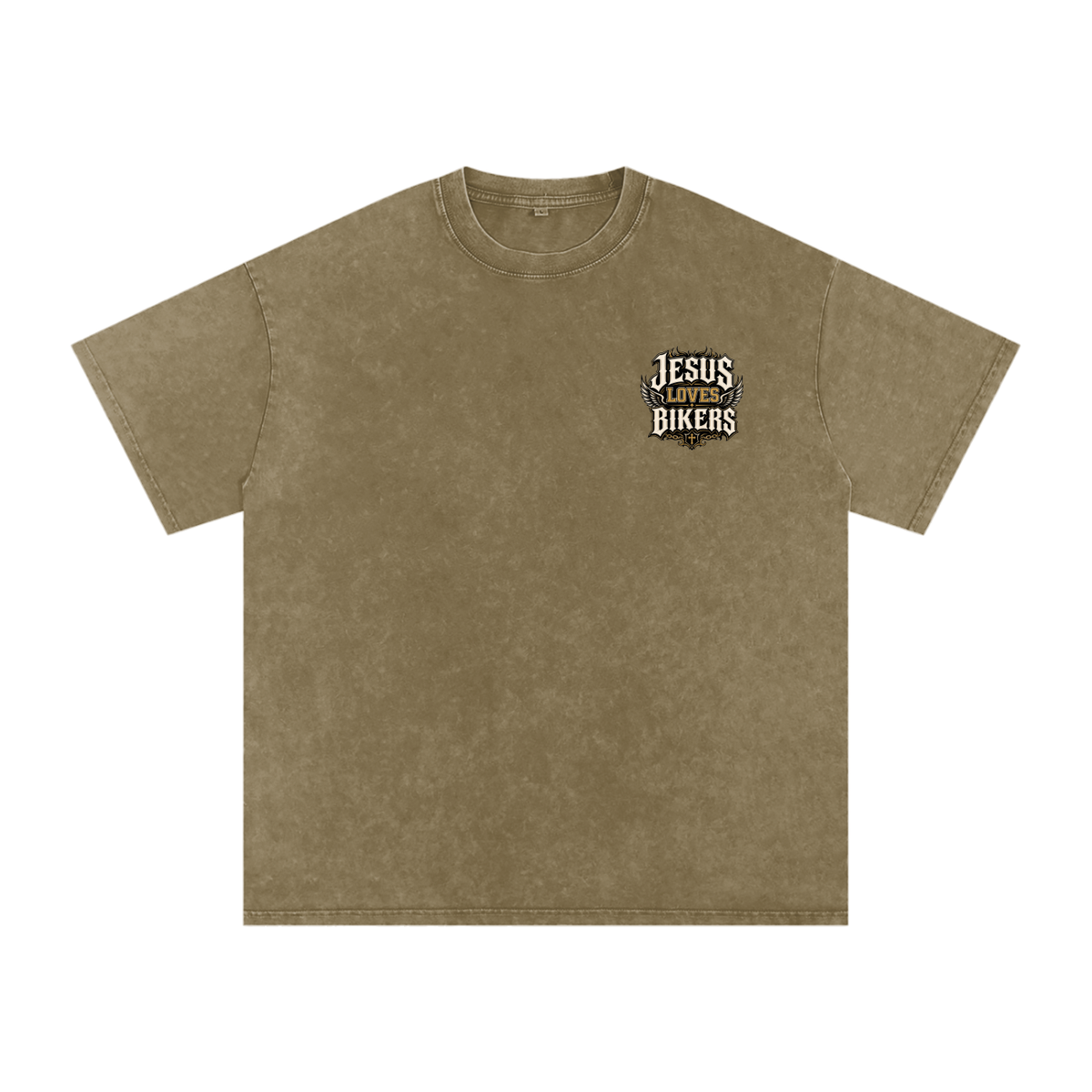 Vintage "Jesus Loves Bikers" T-Shirt