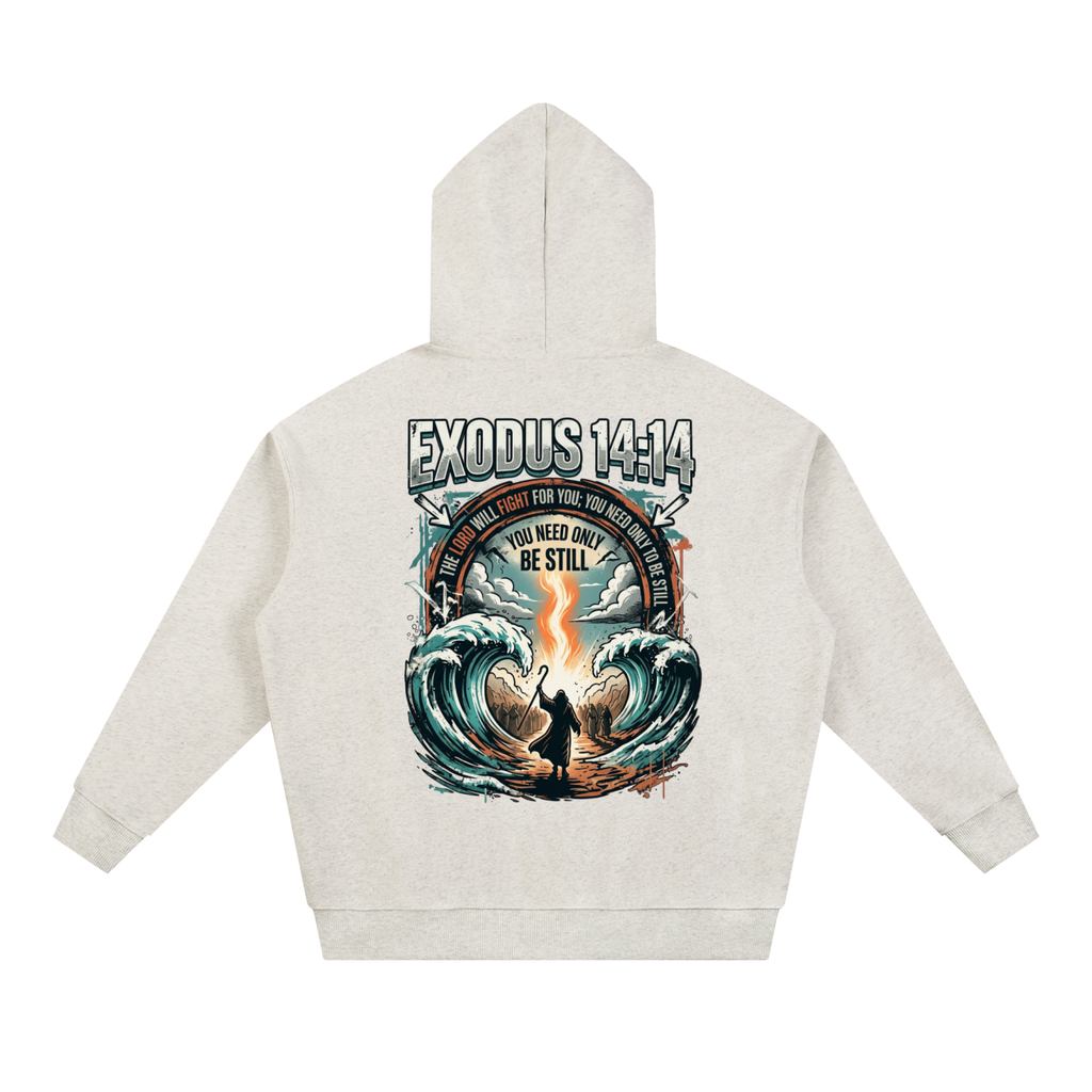 EXODUS 14:14 HOODIE