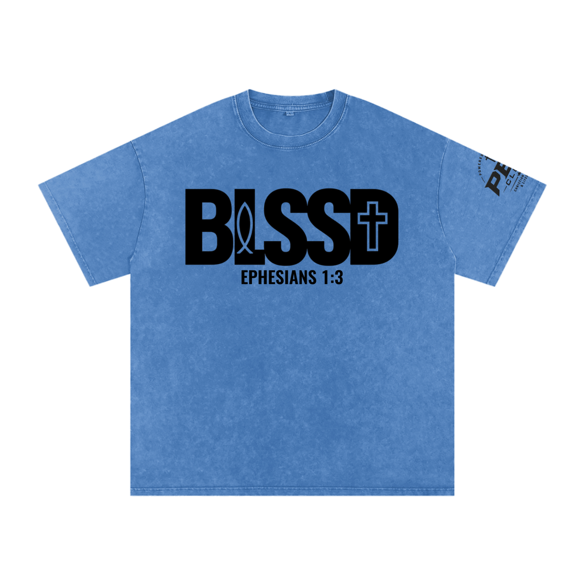 BLSSD Snow Washed Oversized Cotton T-Shirt