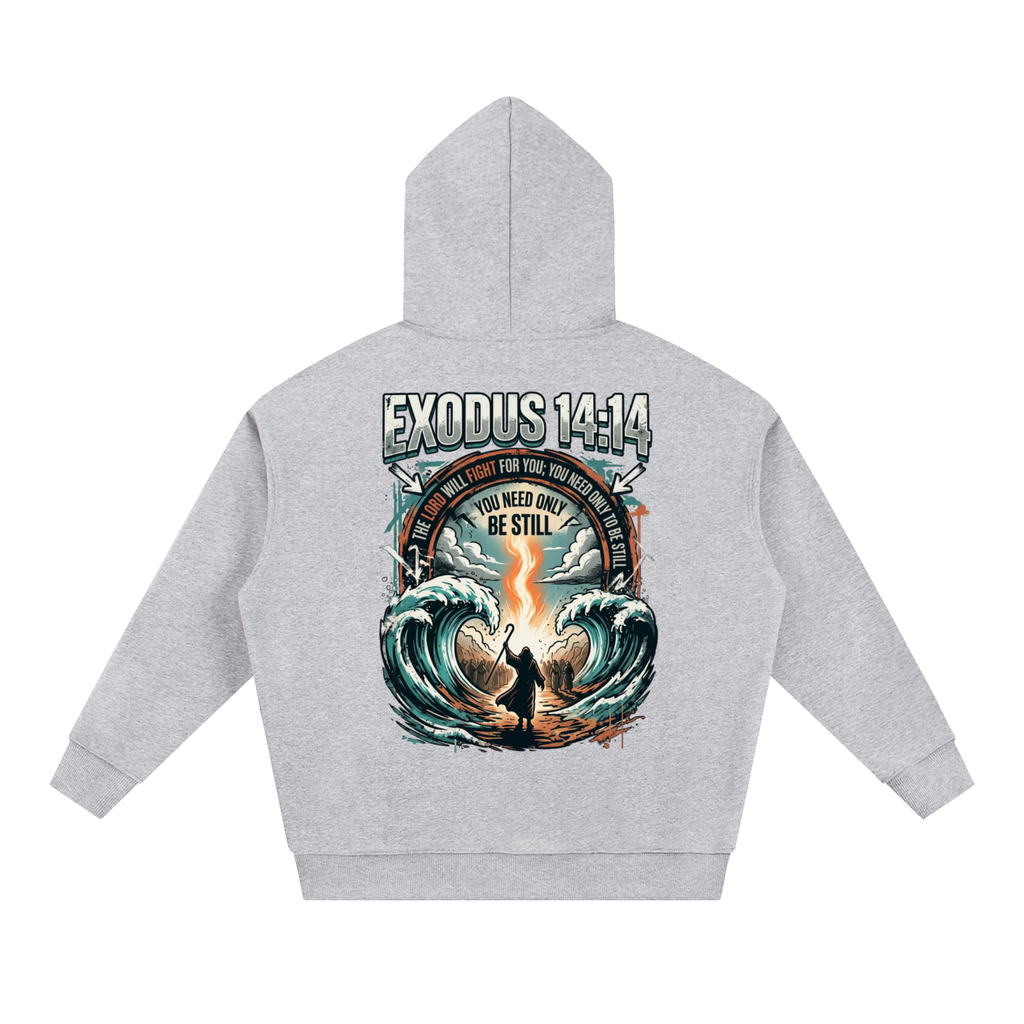 EXODUS 14:14 HOODIE