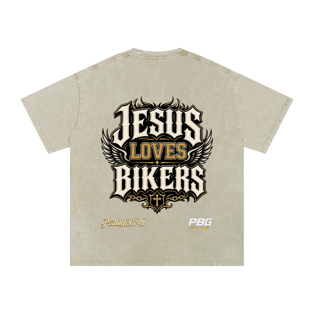 Vintage "Jesus Loves Bikers" T-Shirt