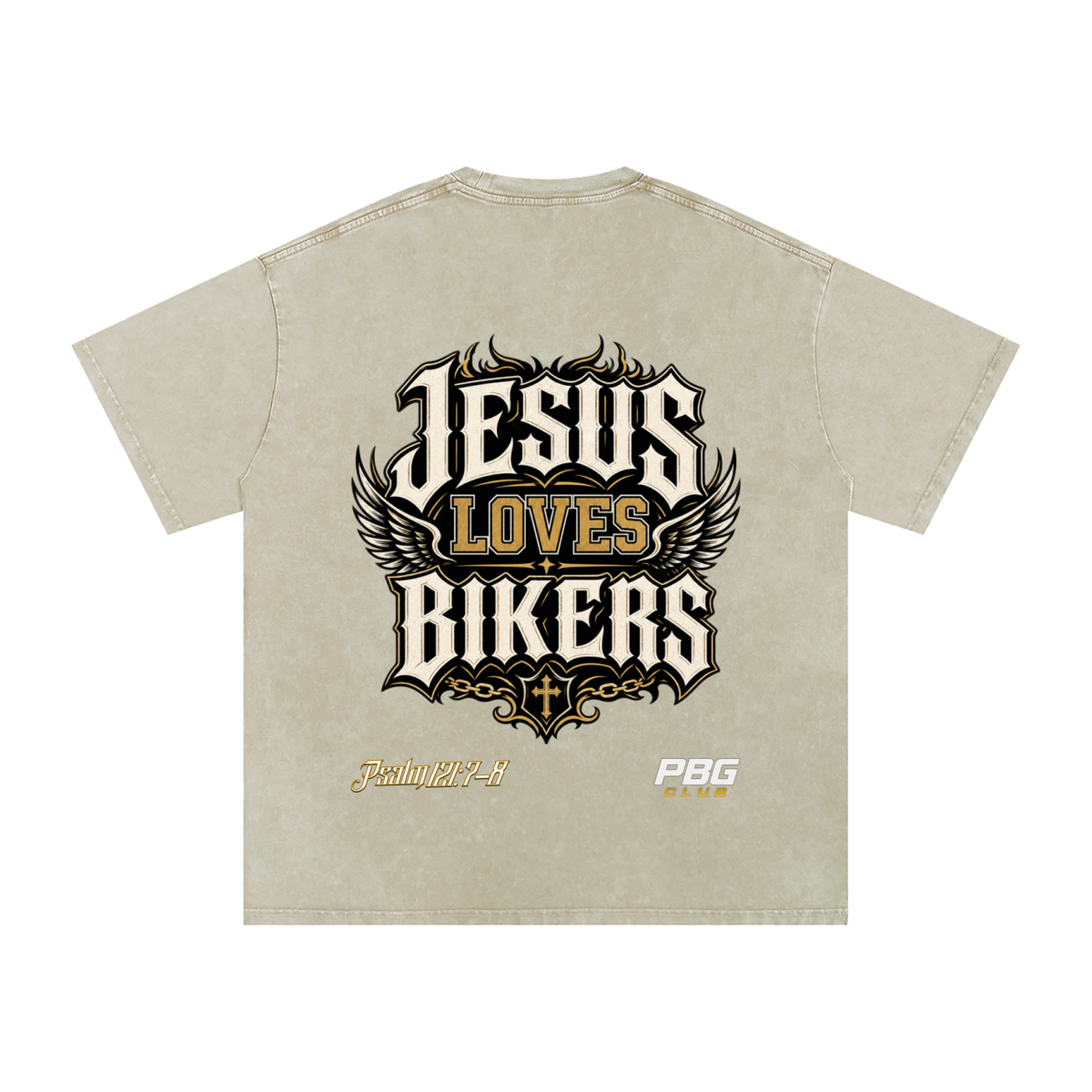 Vintage "Jesus Loves Bikers" T-Shirt