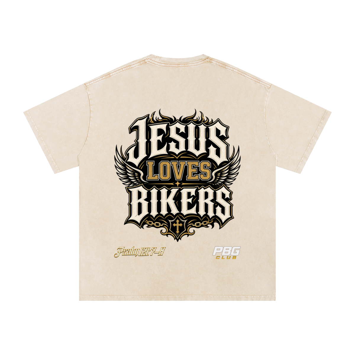 Vintage "Jesus Loves Bikers" T-Shirt