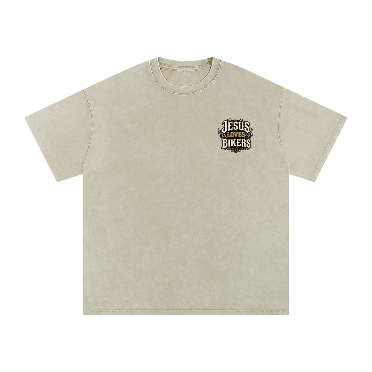 Vintage "Jesus Loves Bikers" T-Shirt