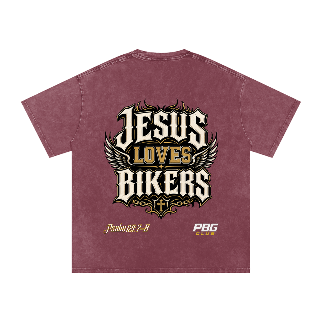 Vintage "Jesus Loves Bikers" T-Shirt