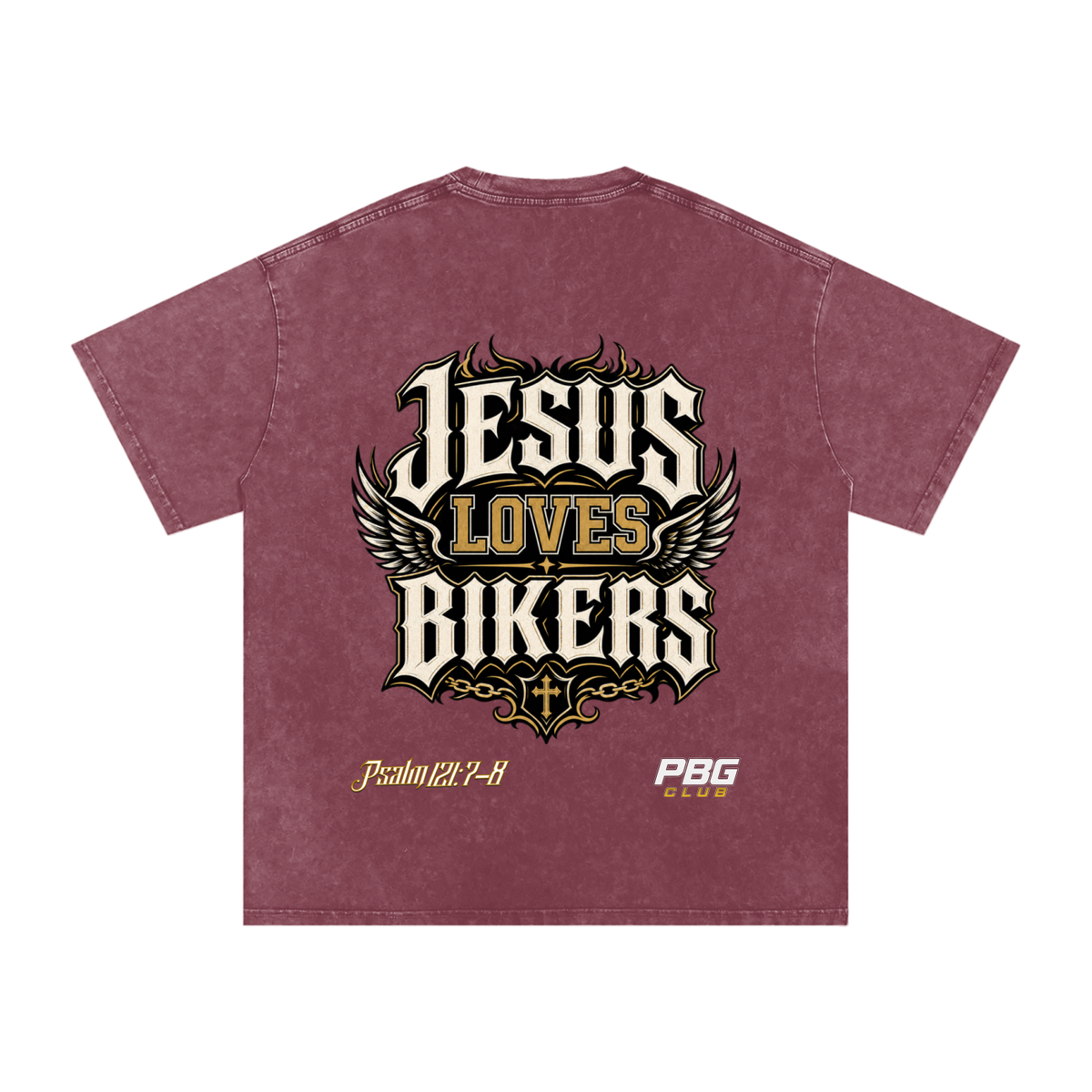Vintage "Jesus Loves Bikers" T-Shirt