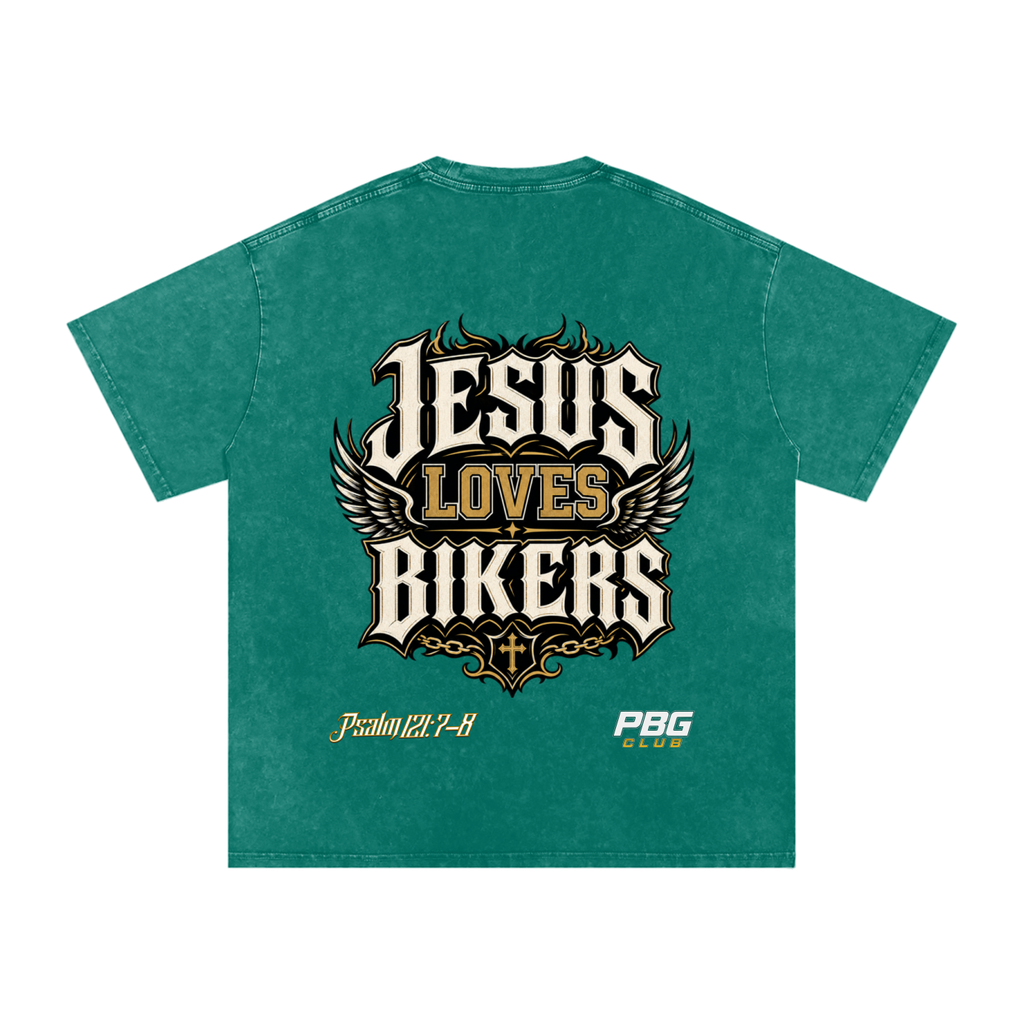 Vintage "Jesus Loves Bikers" T-Shirt