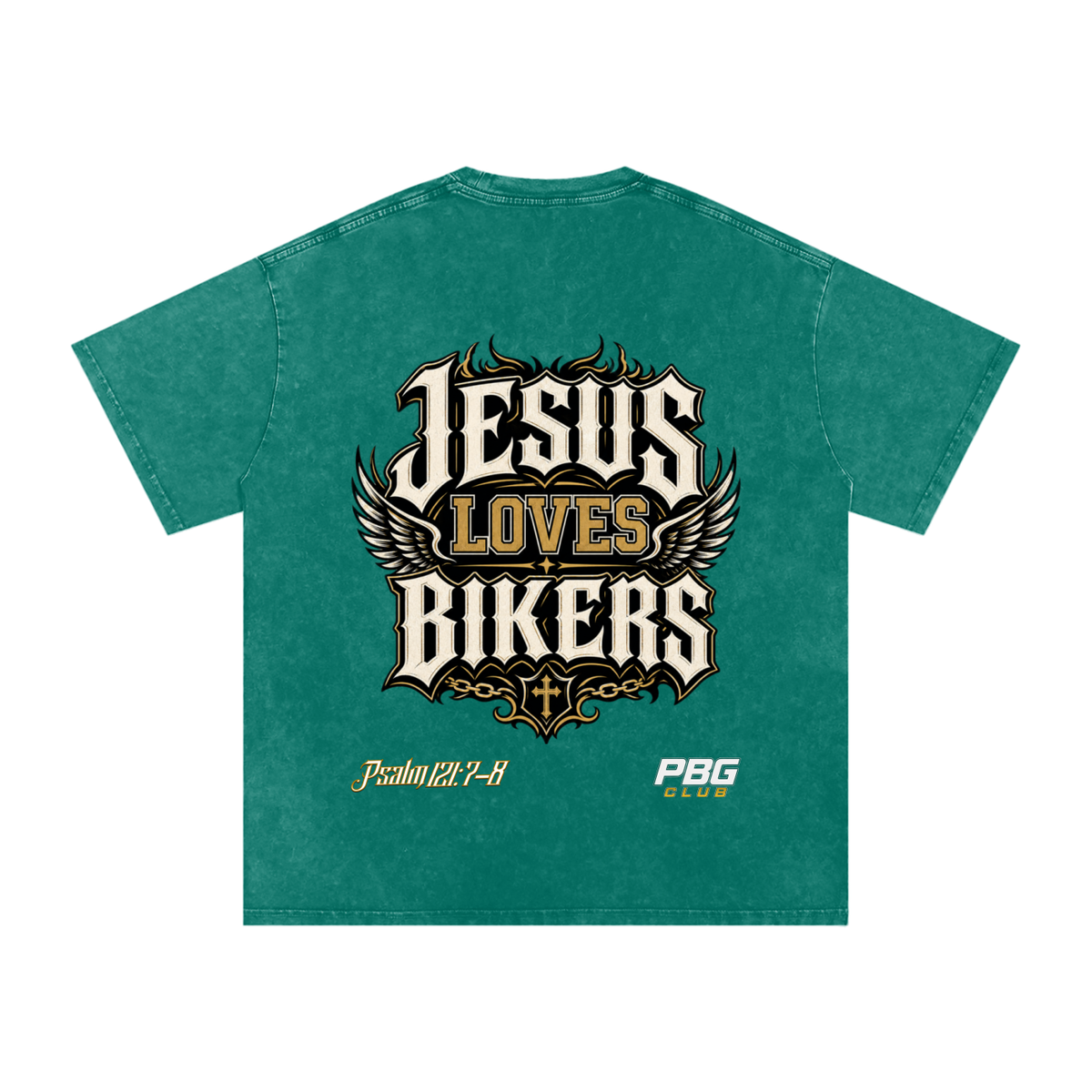 Vintage "Jesus Loves Bikers" T-Shirt
