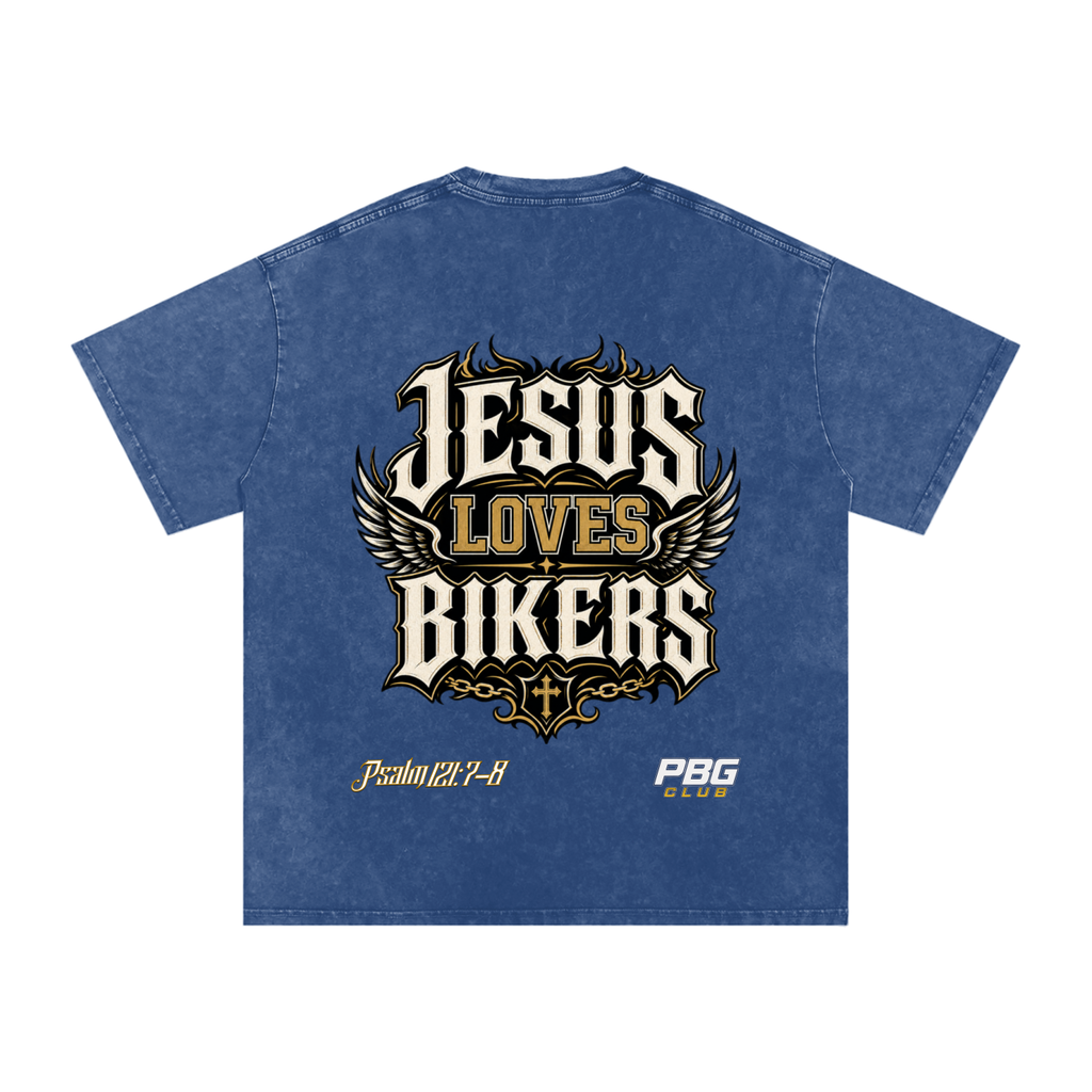 Vintage "Jesus Loves Bikers" T-Shirt