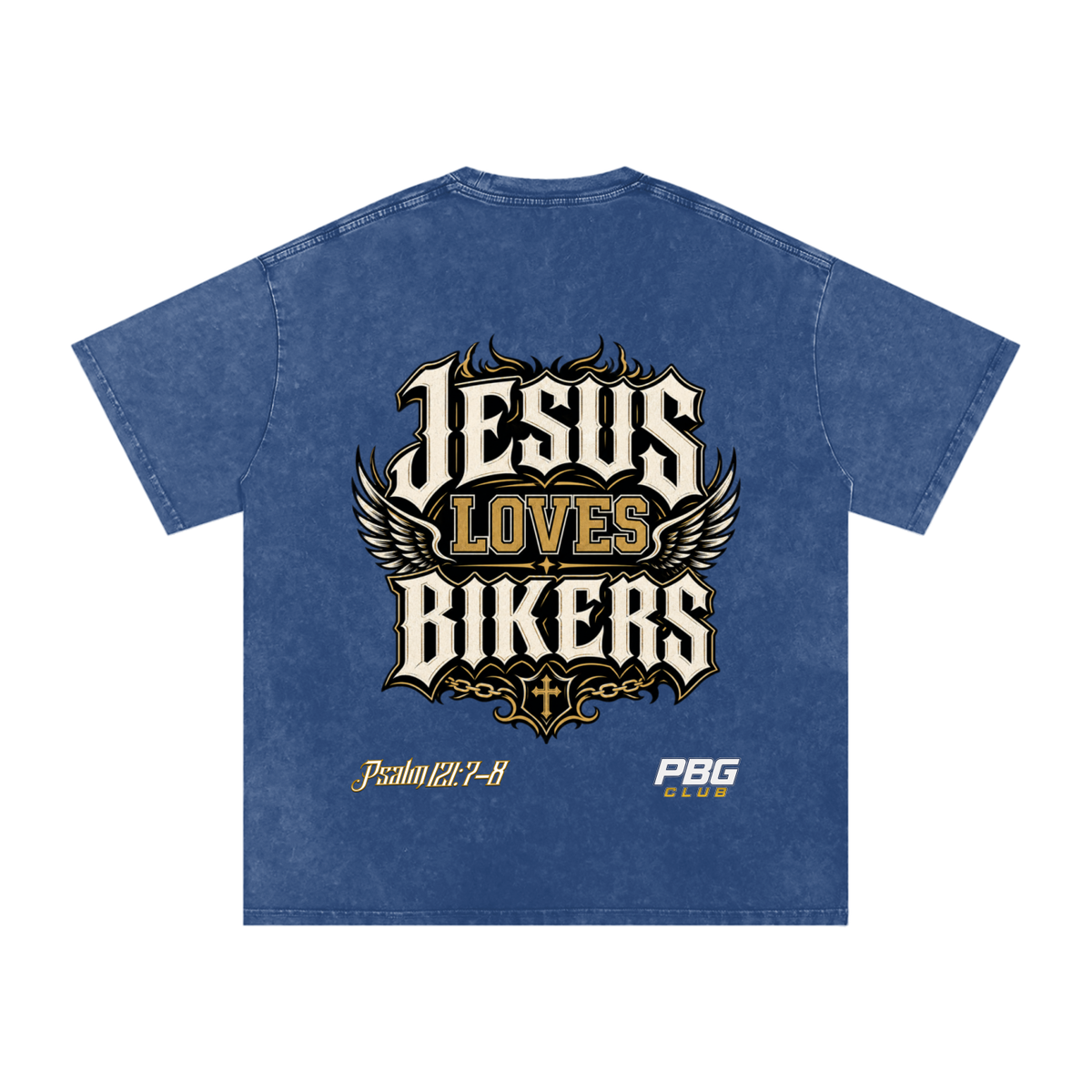 Vintage "Jesus Loves Bikers" T-Shirt