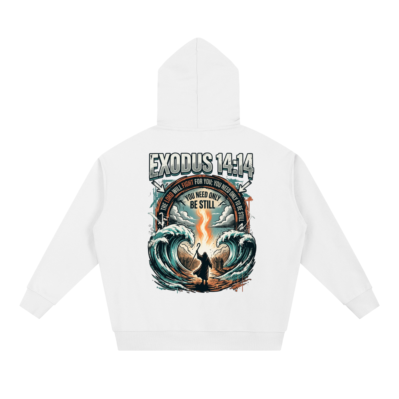 EXODUS 14:14 HOODIE