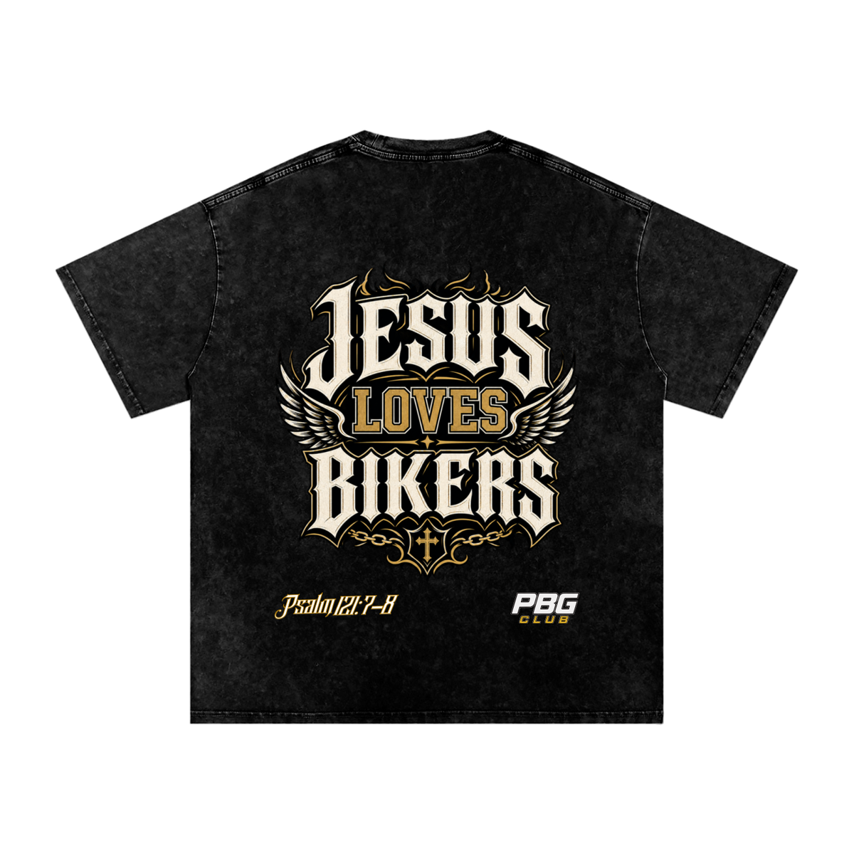 Vintage "Jesus Loves Bikers" T-Shirt