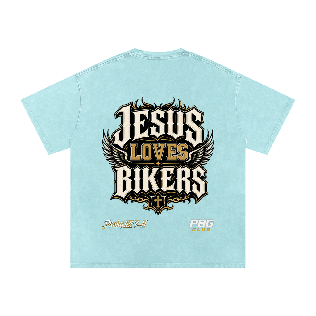 Vintage "Jesus Loves Bikers" T-Shirt