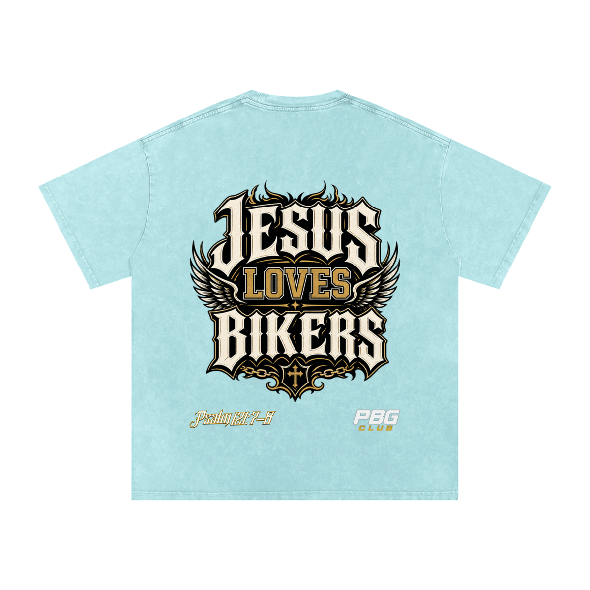 Vintage "Jesus Loves Bikers" T-Shirt