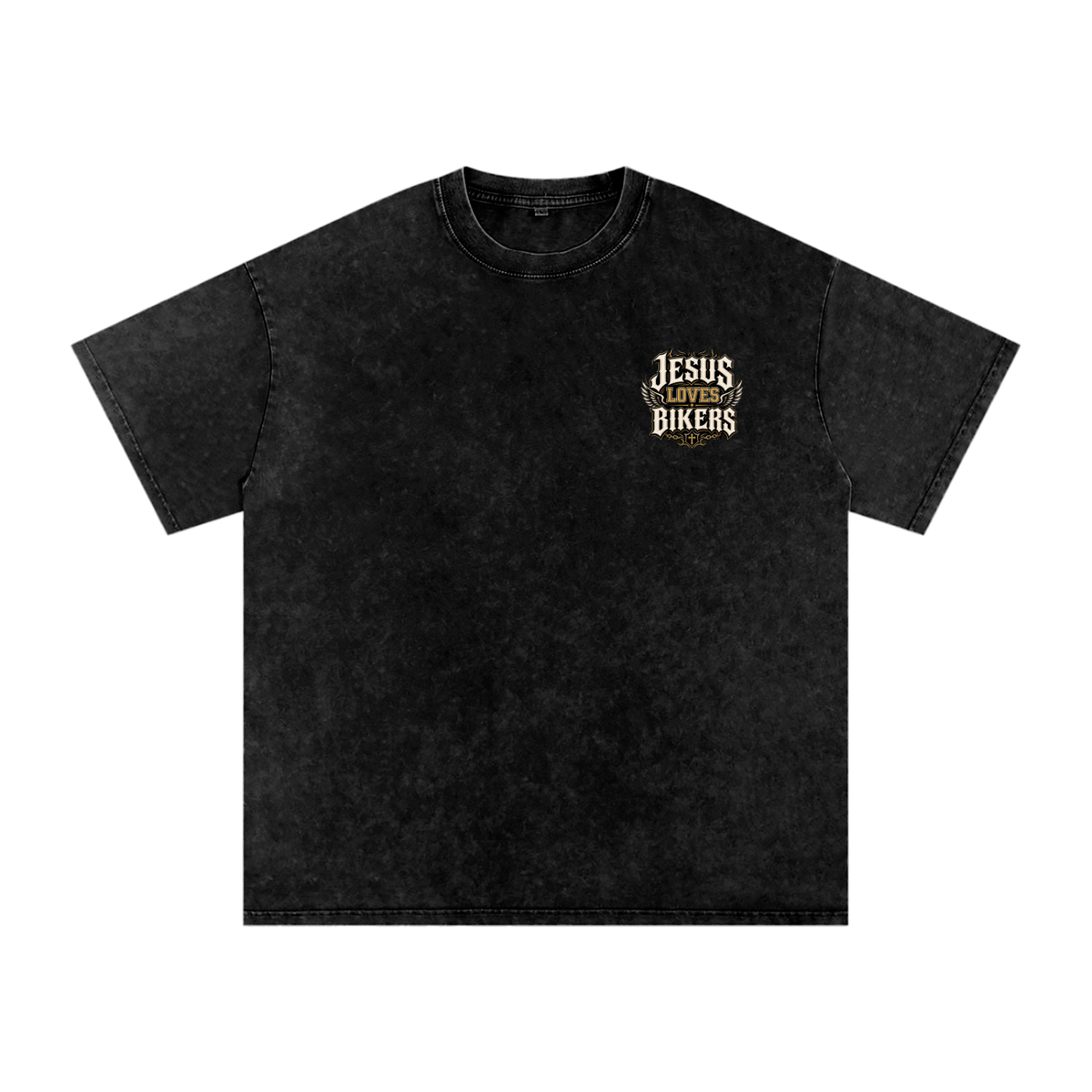 Vintage "Jesus Loves Bikers" T-Shirt