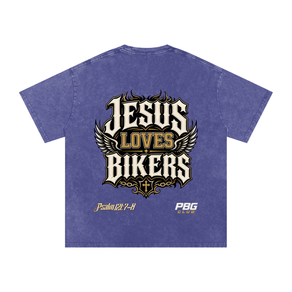 Vintage "Jesus Loves Bikers" T-Shirt