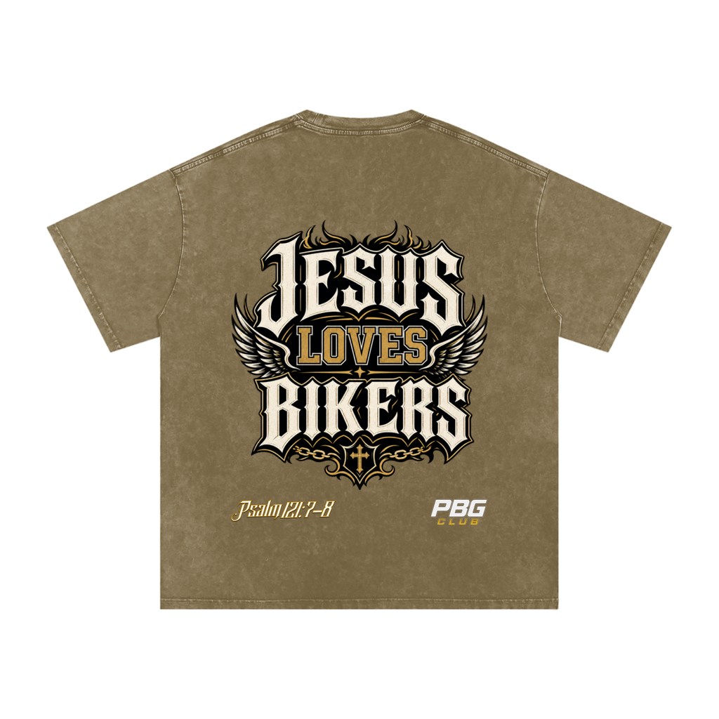 Vintage "Jesus Loves Bikers" T-Shirt