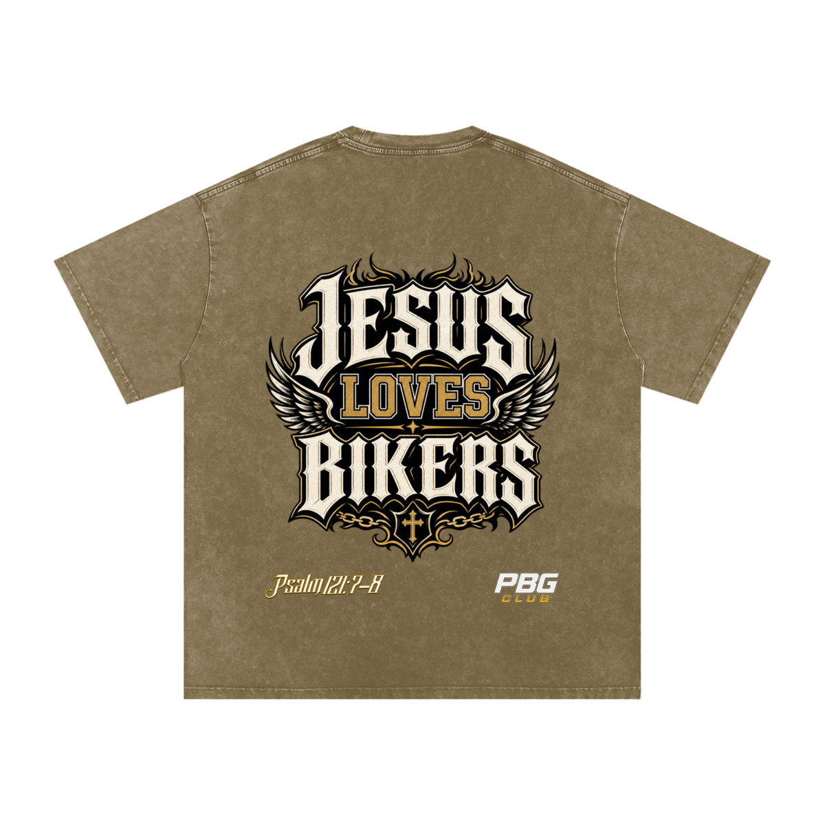Vintage "Jesus Loves Bikers" T-Shirt
