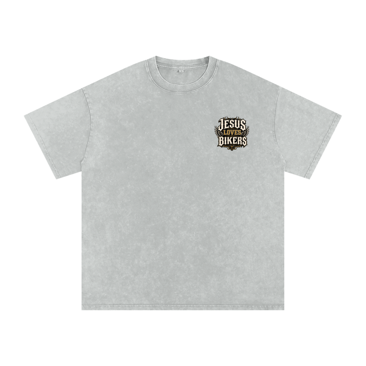 Vintage "Jesus Loves Bikers" T-Shirt