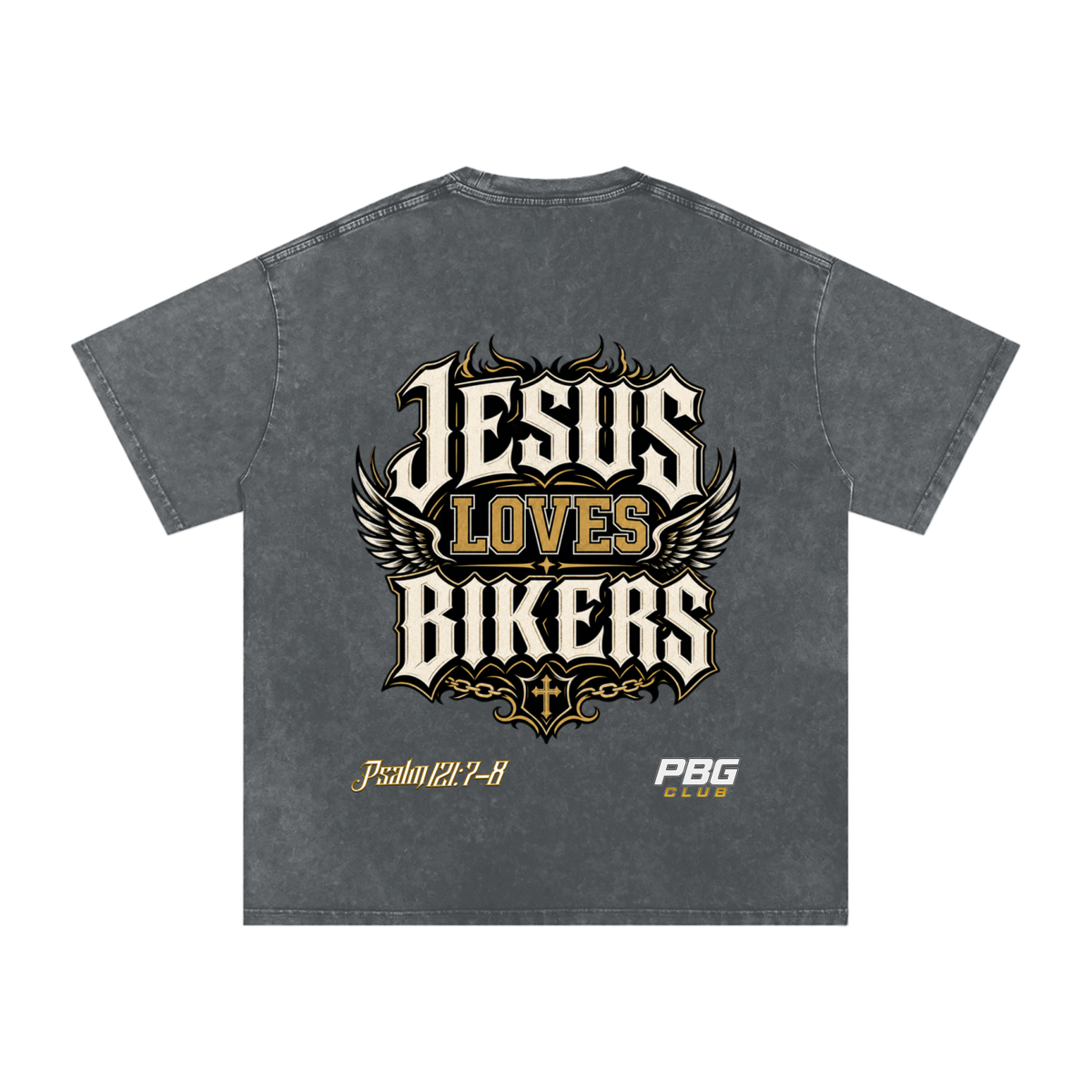 Vintage "Jesus Loves Bikers" T-Shirt