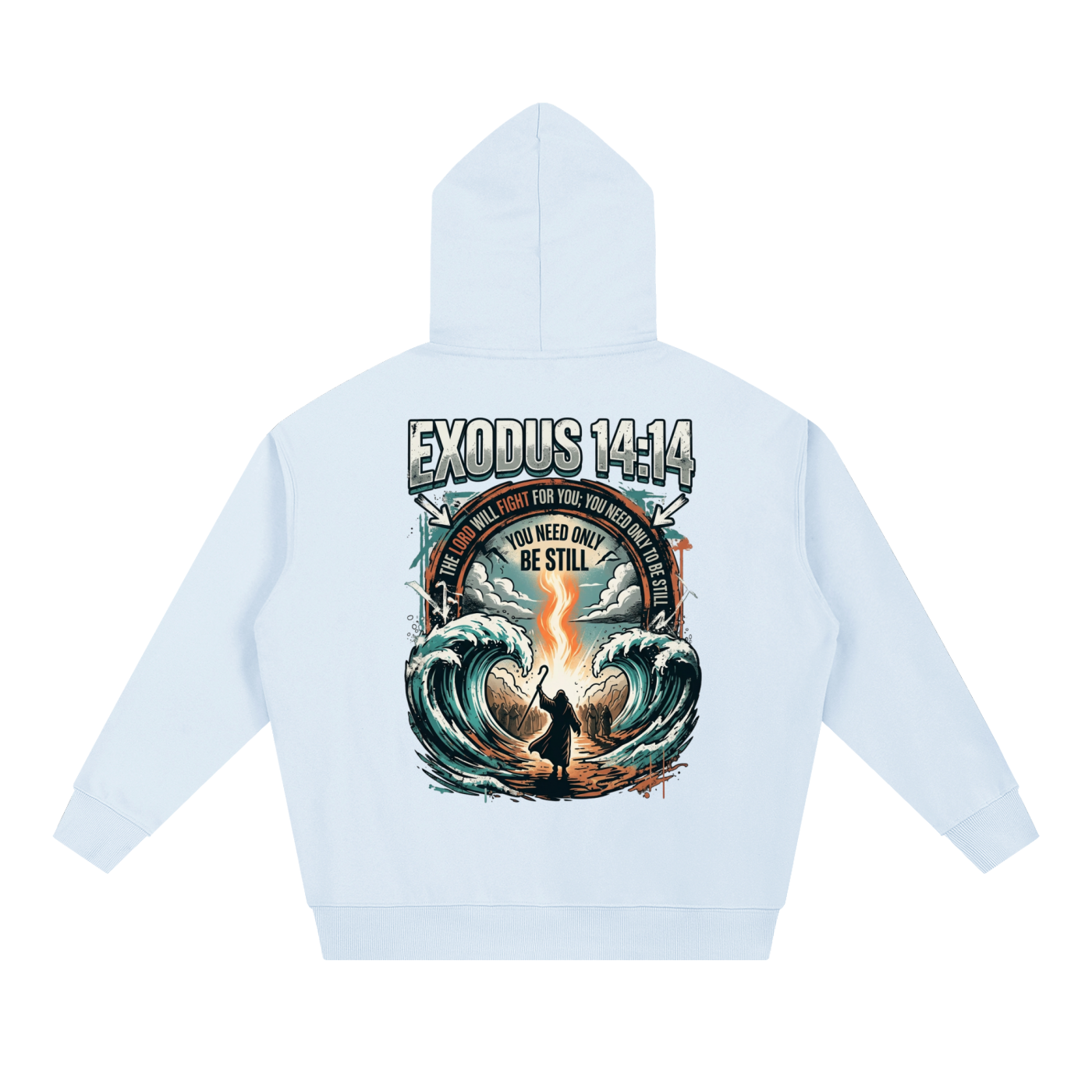 EXODUS 14:14 HOODIE