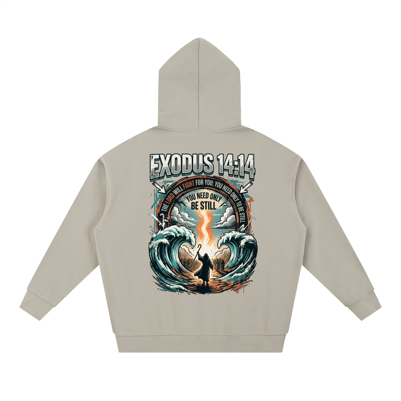 EXODUS 14:14 HOODIE