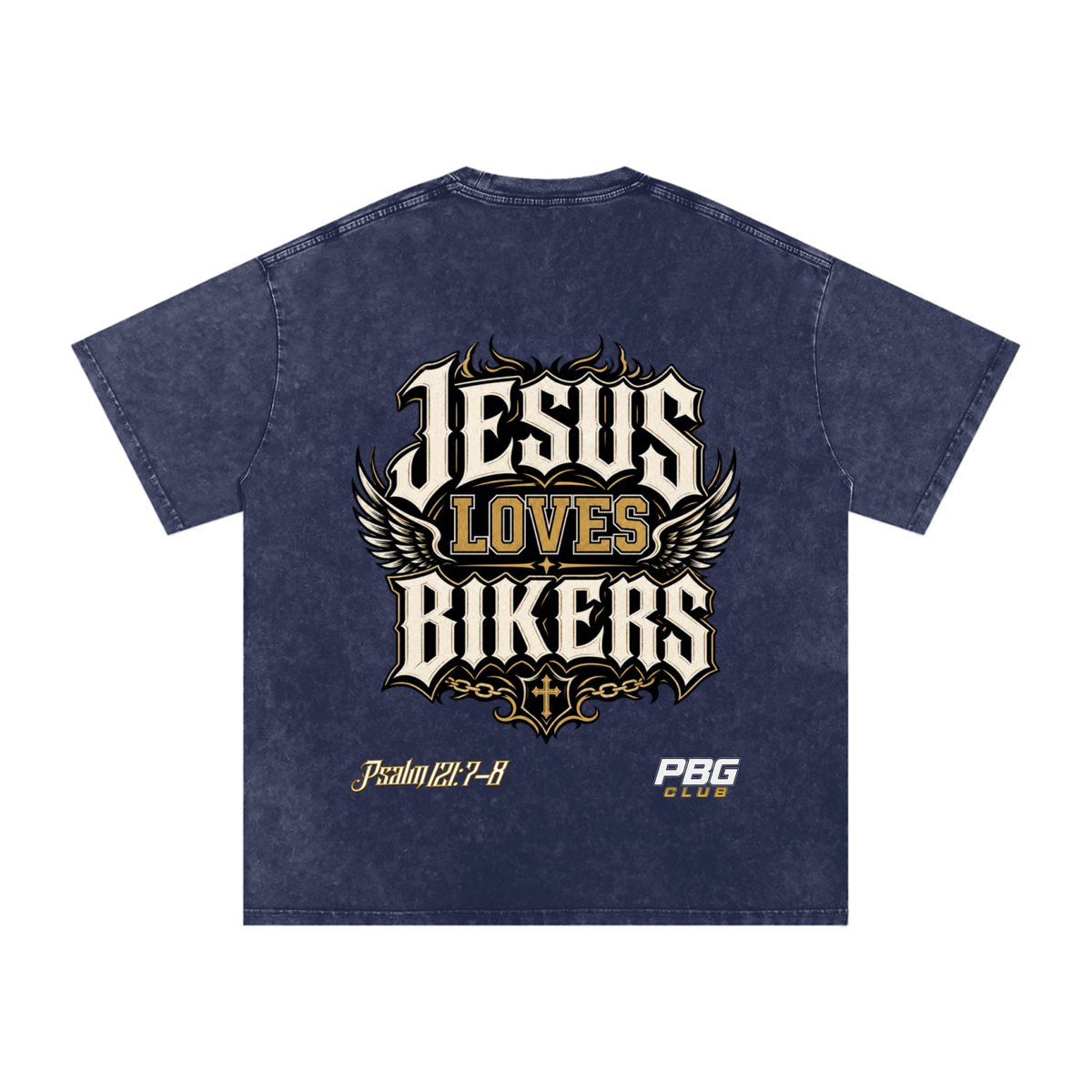Vintage "Jesus Loves Bikers" T-Shirt