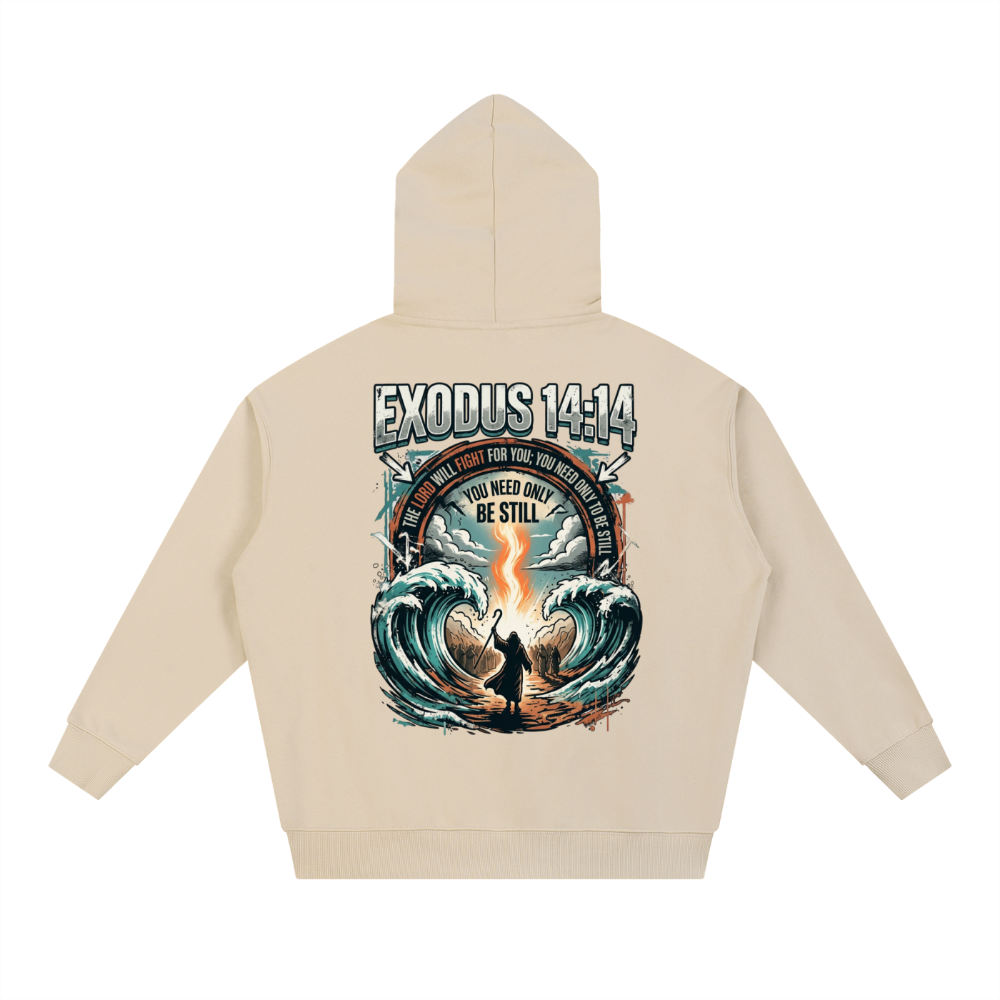 EXODUS 14:14 HOODIE