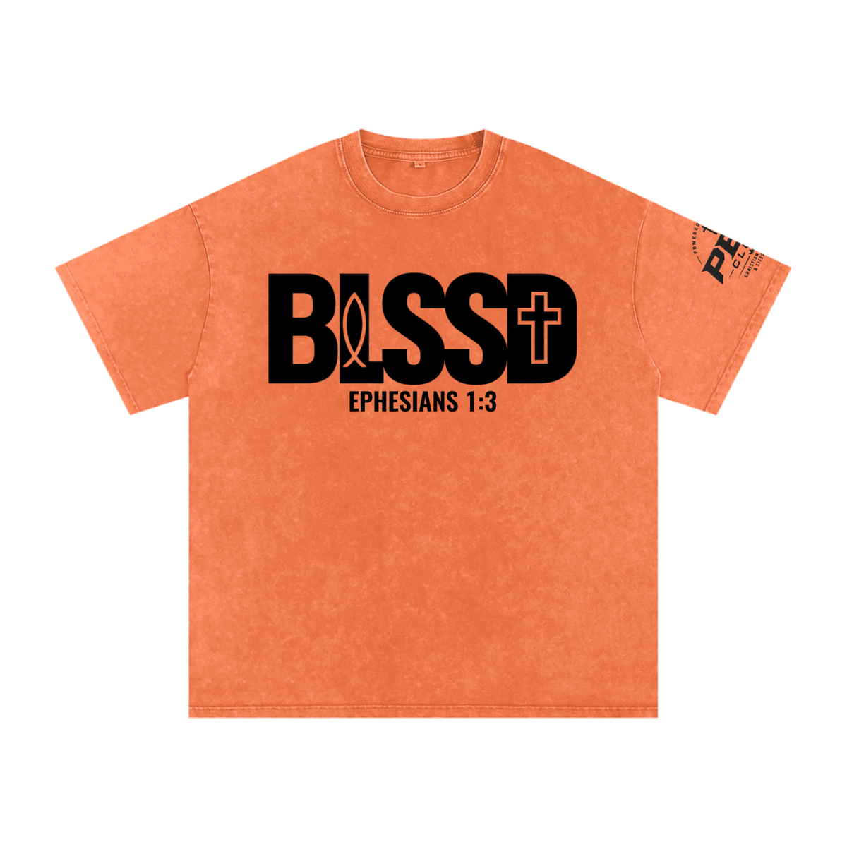 BLSSD Snow Washed Oversized Cotton T-Shirt
