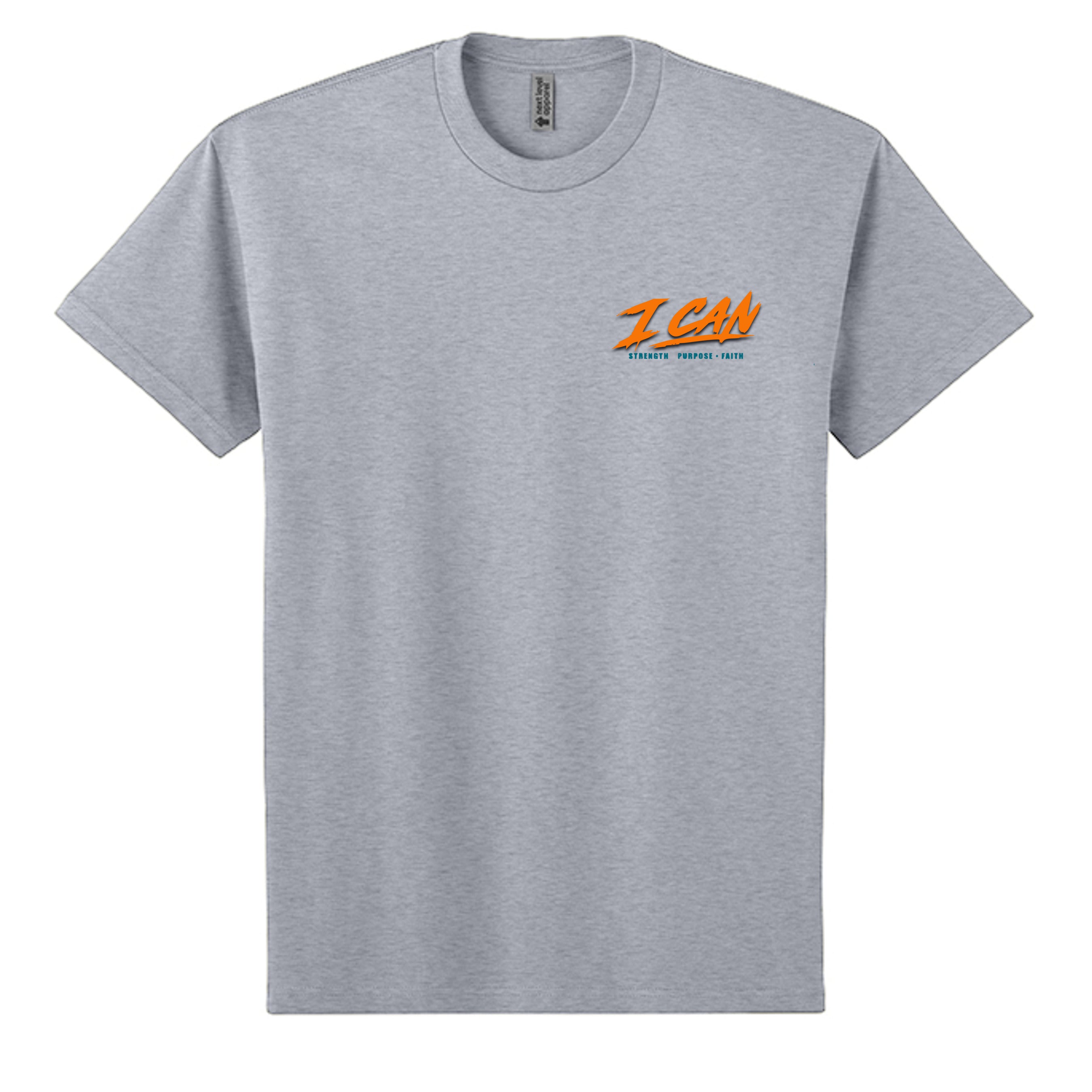 Heather Grey - 7200 - FRONT